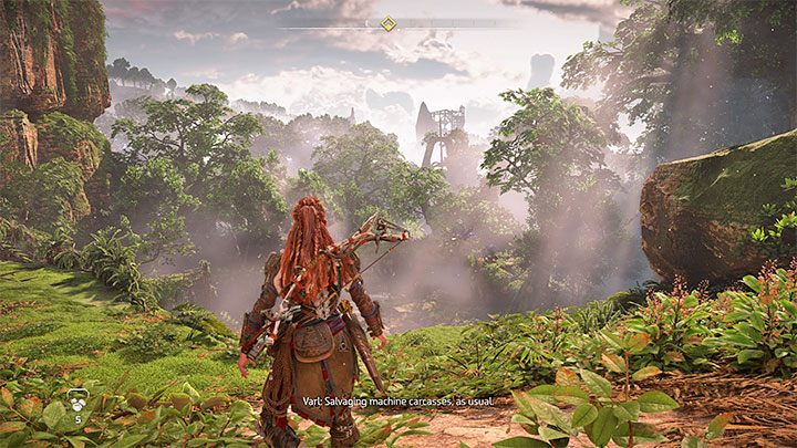 Dynamiczny HUD w grze polega na tym, że chowa on wszystkie niepotrzebne w danym momencie informacje - Horizon Forbidden West: HUD (interfejs użytkownika) - czy można wyłączyć? - Horizon Forbidden West - poradnik do gry