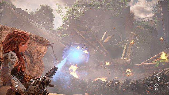 Broń palną możecie pozyskiwać od maszyn i jest ona nazywana w grze bronią ciężką (Heavy Weapon) - Horizon Forbidden West: Czy jest broń palna? - Horizon Forbidden West - poradnik do gry