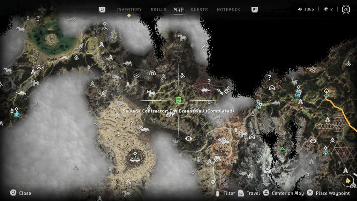 1 - Horizon Forbidden West: Zielenisko (Greenswell) - lista wszystkich kontraktów - Horizon Forbidden West - poradnik do gry