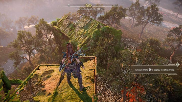 Idźcie do ruin zaznaczonych na mapie, przeskanujcie teren i wejdźcie po metalowej konstrukcji na samą górę - Horizon Forbidden West: Zielenisko (Greenswell) - lista wszystkich kontraktów - Horizon Forbidden West - poradnik do gry