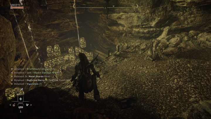 Po wyeliminowaniu maszyn, przejdźcie do dalszej części pomieszczenia - Horizon Forbidden West: Kolcogrzbiety (The Bristlebacks) - solucja, opis przejścia - Horizon Forbidden West - poradnik do gry