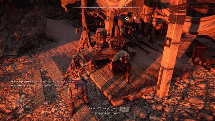 Gdy wyeliminujecie zagrożenie, podejdźcie do Oseramki i porozmawiajcie z nią - Horizon Forbidden West: Siła sygnału (Signal Spike) - solucja, opis przejścia - Horizon Forbidden West - poradnik do gry