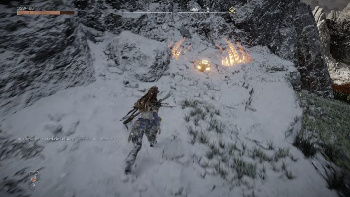 Co jakiś czas teren będzie skanowany przez czerwone światło, które zakłóci działanie Waszego fokusa - Horizon Forbidden West: Siła sygnału (Signal Spike) - solucja, opis przejścia - Horizon Forbidden West - poradnik do gry