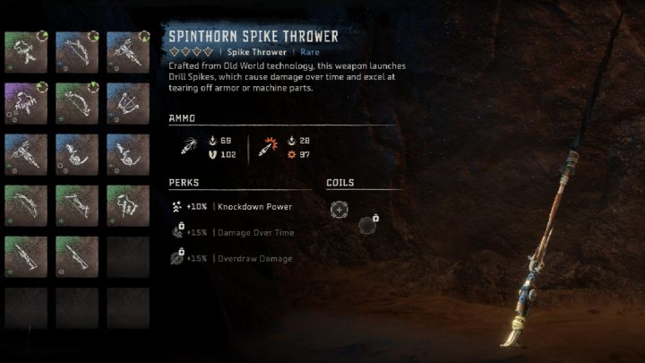 Na koniec podejdźcie do warsztatu i wytwórzcie broń z odnalezionych zasobów - Horizon Forbidden West: Siła sygnału (Signal Spike) - solucja, opis przejścia - Horizon Forbidden West - poradnik do gry