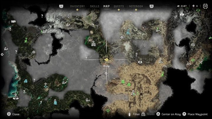 Nagrody: brak - Horizon Forbidden West: Obozy i posterunki buntowników (Lśniące Pustkowia) - lokalizacje - Horizon Forbidden West - poradnik do gry