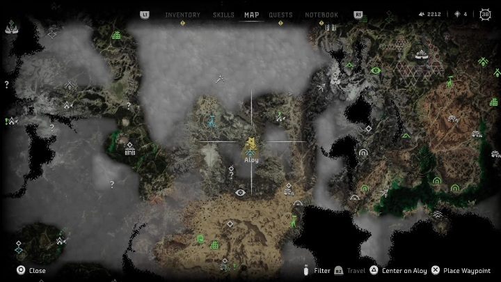 Nagrody: 3 punkty umiejętności, 4500 PD - Horizon Forbidden West: Obozy i posterunki buntowników (Lśniące Pustkowia) - lokalizacje - Horizon Forbidden West - poradnik do gry