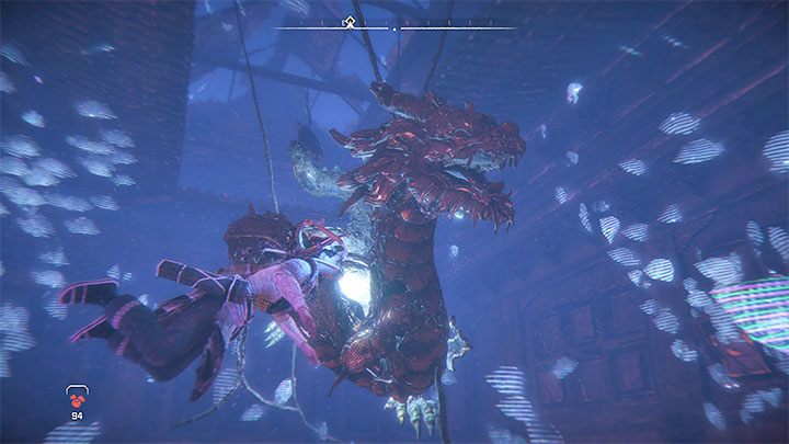 Nowo pozyskana maska od razu przyda się do eksploracji wielkiego zalanego budynku pod ruinami Las Vegas - Horizon Forbidden West: Jak zdobyć maskę do nurkowania (Diving Mask)? - Horizon Forbidden West - poradnik do gry