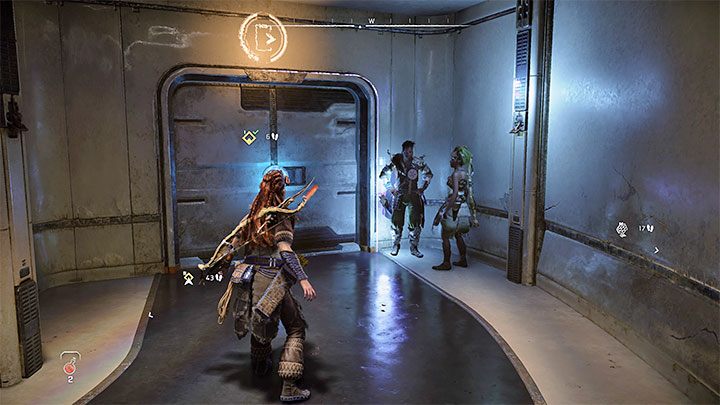 Po tym jak uznacie, że spędziliście dostatecznie dużo czasu jak na pierwszą wizytę w Bazie, skierujcie się do oznaczonego przez grę zachodniego wyjścia z placówki - Horizon Forbidden West: Oko Ziemi (The Eye of the Earth) - solucja, opis przejścia - Horizon Forbidden West - poradnik do gry