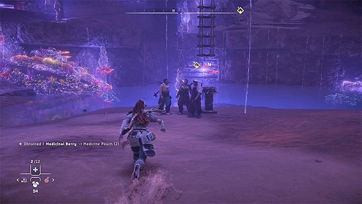 Po wygranym pojedynku możecie opcjonalnie porozmawiać z Morlundem i jego ekipą - Horizon Forbidden West: Morze piasku (The Sea of Sands) - solucja, opis przejścia - Horizon Forbidden West - poradnik do gry