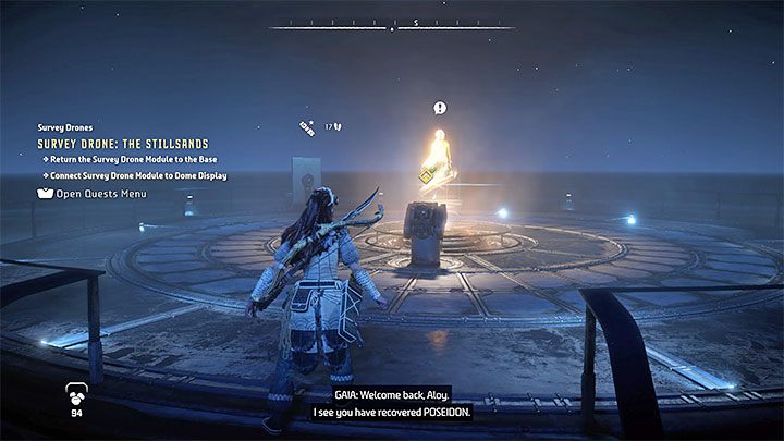 Na potrzeby awansowania w grze użyjcie szybkiej podróży żeby przenieść się do Bazy i dotrzyjcie do jej bocznego wejścia po zaliczeniu małej wspinaczki po skałach - Horizon Forbidden West: Morze piasku (The Sea of Sands) - solucja, opis przejścia - Horizon Forbidden West - poradnik do gry