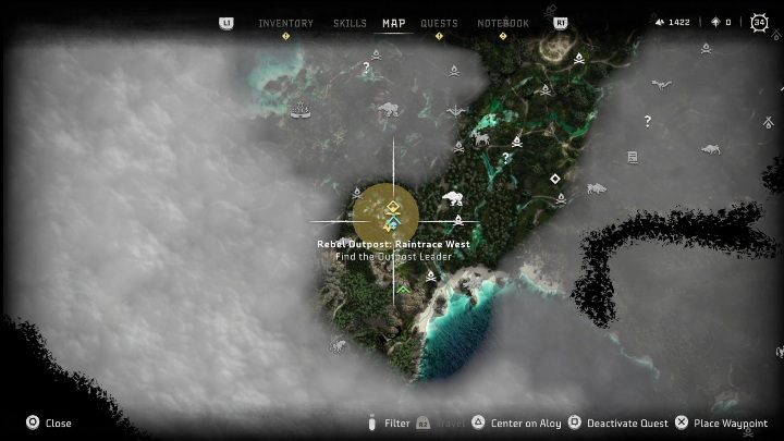 1 - Horizon Forbidden West: Obozy i posterunki buntowników (Ostoja strażników) - lokalizacje - Horizon Forbidden West - poradnik do gry