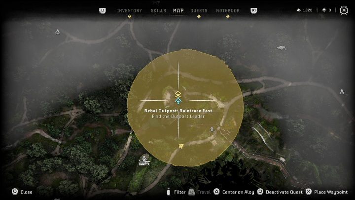 Nagrody: brak - Horizon Forbidden West: Obozy i posterunki buntowników (Ostoja strażników) - lokalizacje - Horizon Forbidden West - poradnik do gry