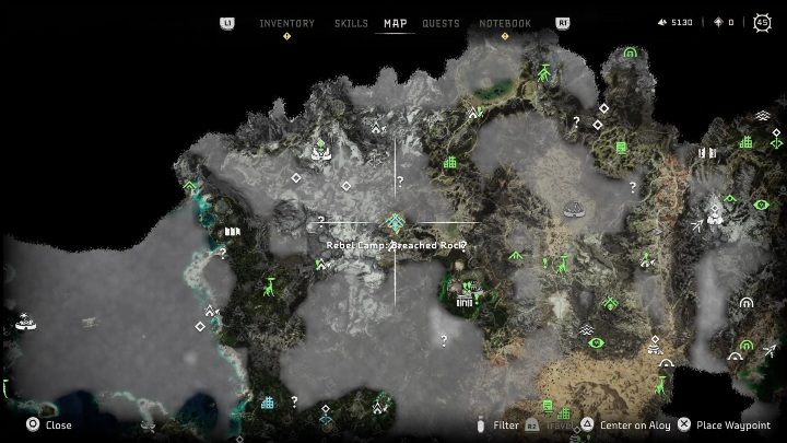 3 - Horizon Forbidden West: Obozy i posterunki buntowników (Ostoja strażników) - lokalizacje - Horizon Forbidden West - poradnik do gry