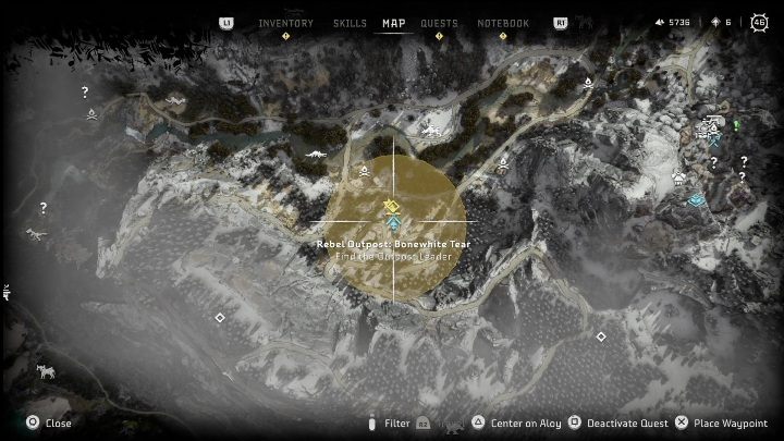 Nagrody: brak - Horizon Forbidden West: Obozy i posterunki buntowników (Ostoja strażników) - lokalizacje - Horizon Forbidden West - poradnik do gry