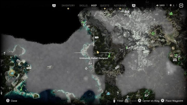 5 - Horizon Forbidden West: Obozy i posterunki buntowników (Ostoja strażników) - lokalizacje - Horizon Forbidden West - poradnik do gry