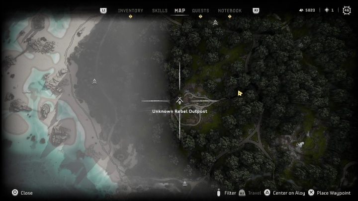 Nagrody: brak - Horizon Forbidden West: Obozy i posterunki buntowników (Ostoja strażników) - lokalizacje - Horizon Forbidden West - poradnik do gry