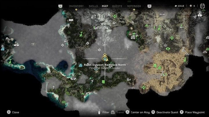 7 - Horizon Forbidden West: Obozy i posterunki buntowników (Ostoja strażników) - lokalizacje - Horizon Forbidden West - poradnik do gry