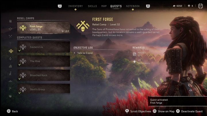 8 - Horizon Forbidden West: Obozy i posterunki buntowników (Ostoja strażników) - lokalizacje - Horizon Forbidden West - poradnik do gry