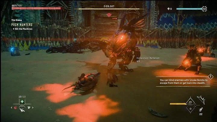 Na arenach można toczyć walki z różnymi przeciwnikami z podziałem na określone poziomy trudności: amator, zaawansowany, utalentowany, ekspert, legendarny - Horizon Forbidden West: Czy jest Endgame? - Horizon Forbidden West - poradnik do gry