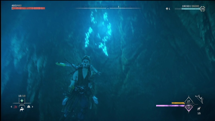 Wejście do zatopionych jaskiń jest możliwe od samego początku rozgrywki, ale bez specjalnego urządzenia na pewno ich nie ukończycie - Horizon Forbidden West: Zatopione jaskinie - jak ukończyć? - Horizon Forbidden West - poradnik do gry