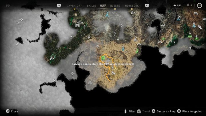 1 - Horizon Forbidden West: Piaskownia (Stillsands) - lista wszystkich kontraktów - Horizon Forbidden West - poradnik do gry