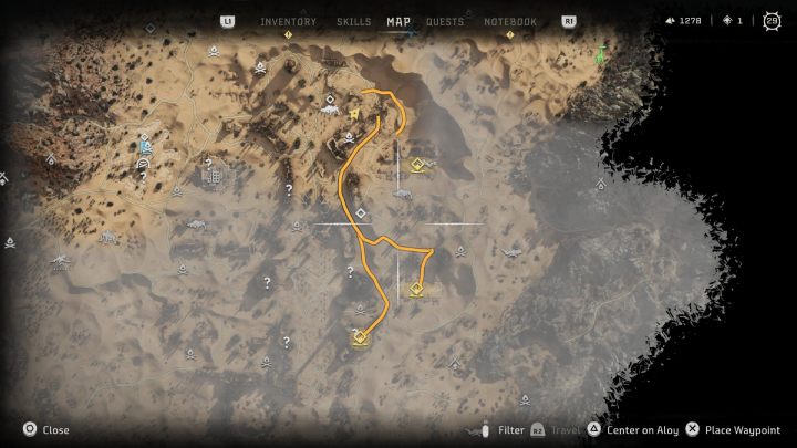 2 - Horizon Forbidden West: Piaskownia (Stillsands) - lista wszystkich kontraktów - Horizon Forbidden West - poradnik do gry