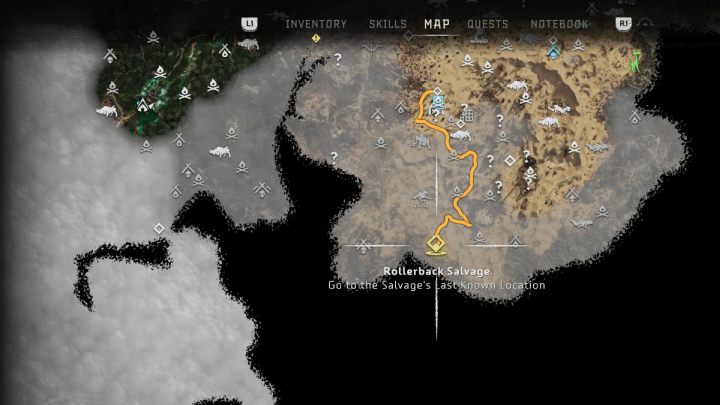 5 - Horizon Forbidden West: Piaskownia (Stillsands) - lista wszystkich kontraktów - Horizon Forbidden West - poradnik do gry