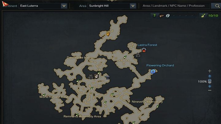 Wili-Wili znajduje się na północy Sunbright Hill w East Luterra - Lost Ark: Wili-Wili - boss, jak pokonać? - Lost Ark - poradnik do gry 