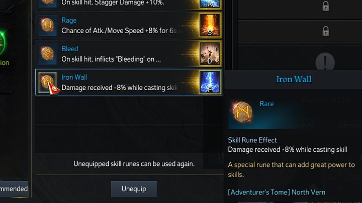 Do każdej umiejętności możecie przypisać runę - Lost Ark: Umiejętności (skills) i buildy - Lost Ark - poradnik do gry