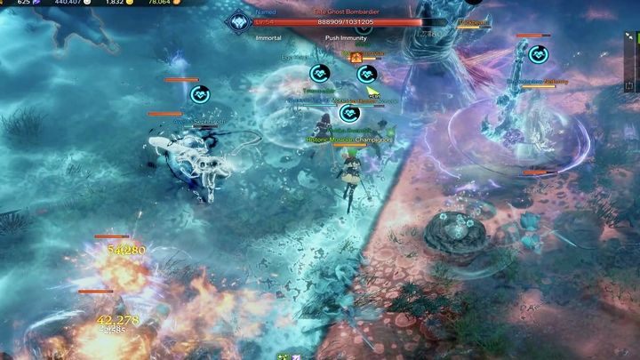 Występują dwa kluczowe ataki, których łatwo uniknąć, posiadające określoną mechanikę - Lost Ark: Tranquil Karkosa - boss, jak pokonać? - Lost Ark - poradnik do gry 