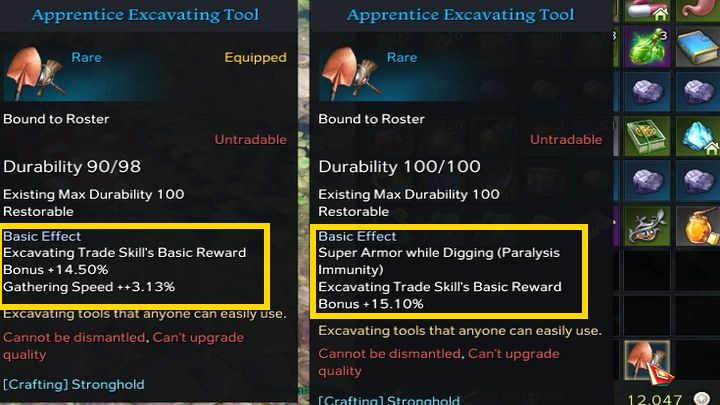 Narzędzia tego samego poziomu różnią się od siebie - Lost Ark: Tworzenie narzędzi i różnice między nimi - Lost Ark - poradnik do gry