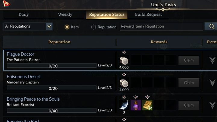 Jedno z najprostszych źródeł dochodu w endgame, to wykonywanie Unas Task - Lost Ark: Codzienne aktywności - lista wszystkich - Lost Ark - poradnik do gry 