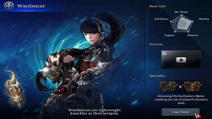 Wardancer to klasa nastawiona na szybkość, przy zbalansowanej sile ataku i obrony - Lost Ark: Wardancer (Martial Artist) - klasa postaci - Lost Ark - poradnik do gry