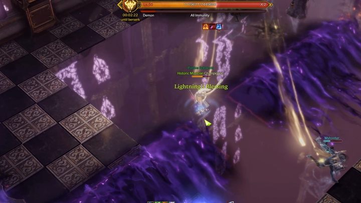 Drugi raz ta sama mechanika pojawia się, gdy bossowi pozostanie około 6x pasków zdrowia - Lost Ark: Hildebrandt Palace - boss, jak pokonać? - Lost Ark - poradnik do gry