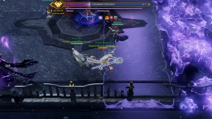 Po wykonaniu Stagger Check boss otrzymuje dodatkowe umiejętności obszarowe - Lost Ark: Hildebrandt Palace - boss, jak pokonać? - Lost Ark - poradnik do gry