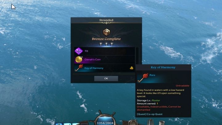 Key of Harmony (dla Tier 1) jest używany, by wziąć udział w wydarzeniu kalendarza Gate of Harmony - Lost Ark: Co-Op sailing - czym jest? - Lost Ark - poradnik do gry 