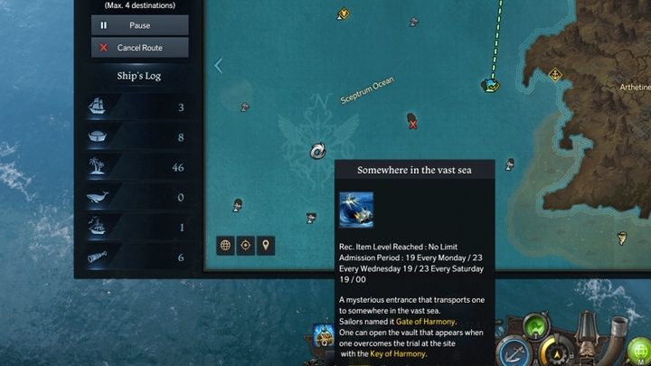 Gate of Harmony lub wyższe - w zależności od Tieru - rozgrywane są zgodnie z kalendarzem, tylko w określone dni tygodnia, raz lub dwa razy danego dnia - Lost Ark: Co-Op sailing - czym jest? - Lost Ark - poradnik do gry 