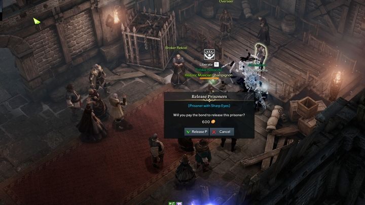 Więźniowie pojawiają się w dwóch pokojach w budynku, na podwyższeniu, co kilkadziesiąt sekund - Lost Ark: Prisoners Emancipation - jak ukończyć? - Lost Ark - poradnik do gry