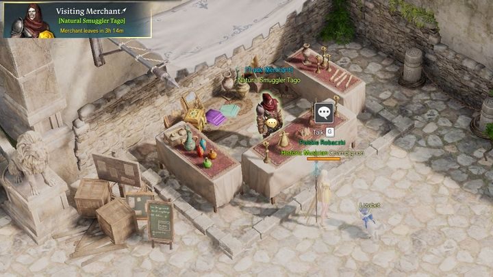 Wędrowni handlarze znajdują się również w Twierdzach, jednak ich zadanie jest nieco inne - Lost Ark: Wandering merchants - informacje - Lost Ark - poradnik do gry 