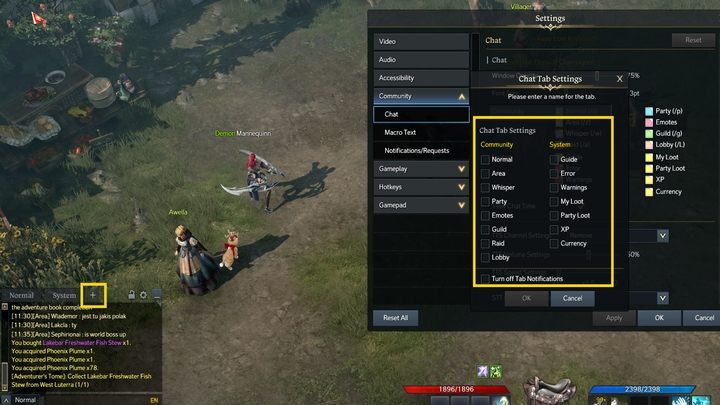 Aby otworzyć czat, wystarczy wcisnąć Enter - Lost Ark: Czat i wiadomości - Lost Ark - poradnik do gry