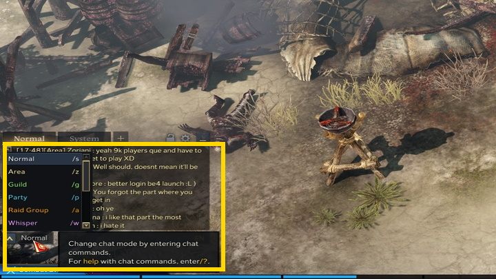 Jeśli chcecie napisać do konkretnego gracza, wystarczy użyć /w nazwa gracza - Lost Ark: Czat i wiadomości - Lost Ark - poradnik do gry