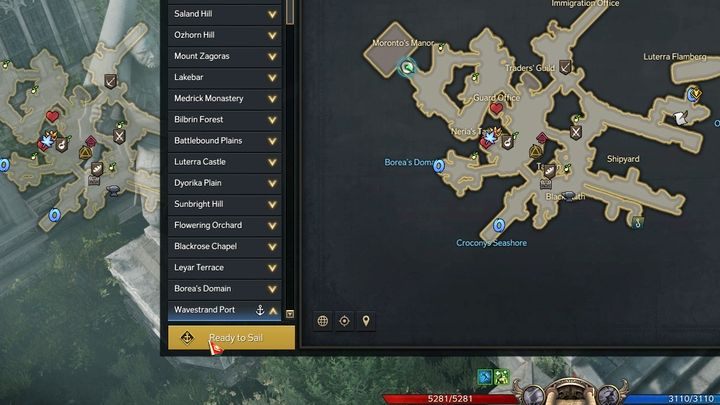 Na statek możecie wsiąść z dowolnego miejsca na kontynencie. - Lost Ark: Podróże statkiem - Lost Ark - poradnik do gry 