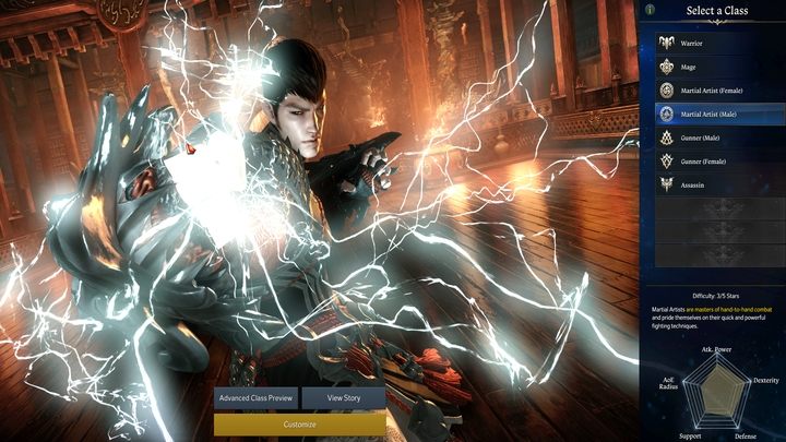 Tworzenie postaci jest wbrew pozorom mało znaczącym elementem gry, gdyby nie dobór klasy postaci - Lost Ark: Tworzenie postaci - Lost Ark - poradnik do gry