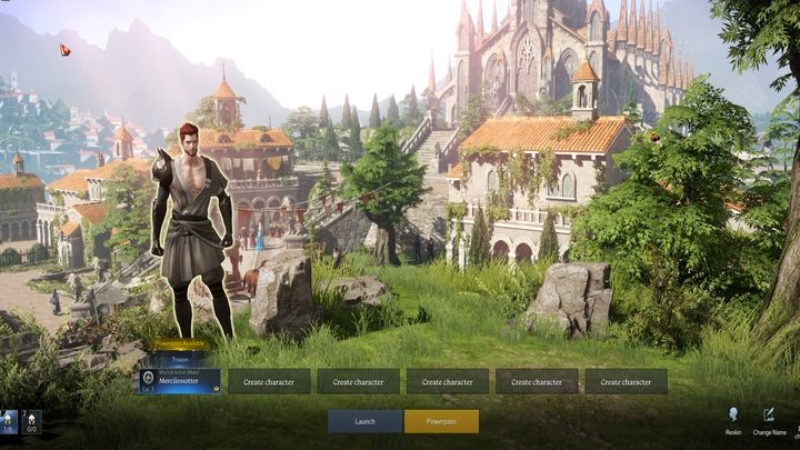 Każde kolejne uruchomienie gry i dołączenie na serwer będzie rozpoczynać się od ekranu powitalnego jak powyżej - Lost Ark: Tworzenie postaci - Lost Ark - poradnik do gry