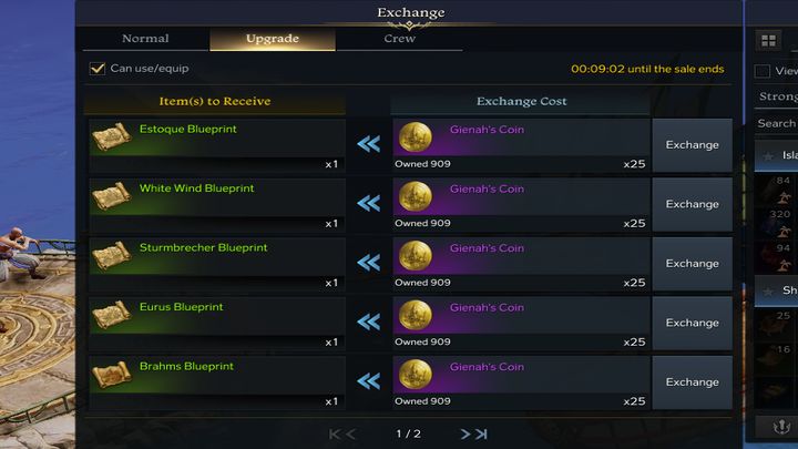 W każdym porcie znajdziecie statek handlowy Tea and Libra - Lost Ark: Statek - jak ulepszać? - Lost Ark - poradnik do gry