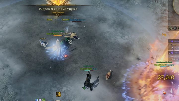 Gdy ukończycie etap z kulami, do końca walki nie czekają Was już niespodzianki - wystarczy wykończyć przeciwnika, najlepiej pomagając sobie umiejętnościami o wysokim czynniku Stagger oraz granatami - Lost Ark: Demon Beast Canyon - boss, jak pokonać? - Lost Ark - poradnik do gry