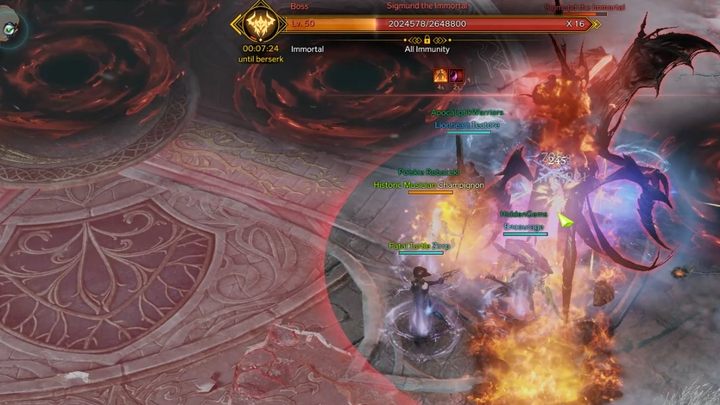 Drugi boss jest trudny - macie też więcej czasu na jego pokonanie - Lost Ark: Necromancers Origin - boss, jak pokonać? - Lost Ark - poradnik do gry