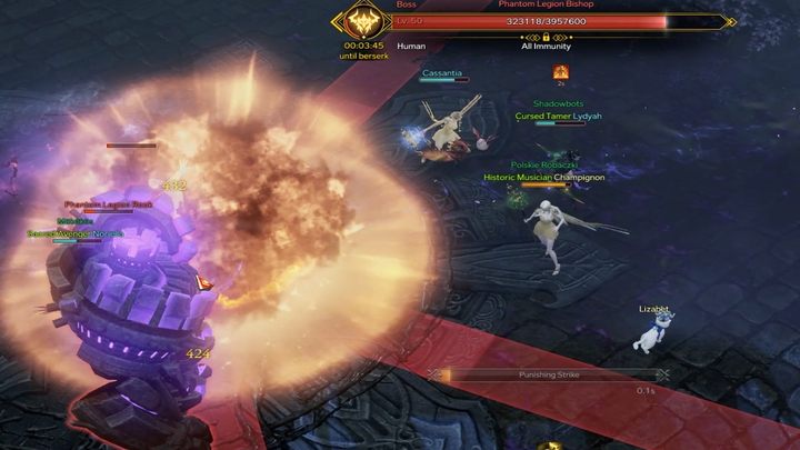 Po dwóch wymienionych działaniach reszta walki przebiega w analogiczny sposób jak na początku - Lost Ark: Hall of the Twisted Warlord - boss, jak pokonać? - Lost Ark - poradnik do gry 