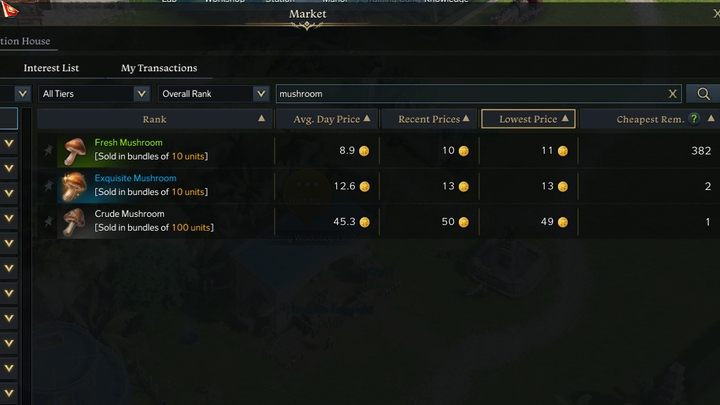 W celach zarobkowych warto przedsięwziąć strategię rozwijania jednej umiejętności Trade Skill jako głównej - Lost Ark: Zarabianie złota na Trade Skills - Lost Ark - poradnik do gry