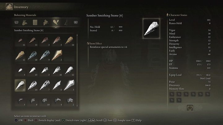 Do ulepszania zwykłych broni służą kamienie kowalskie, a do tych specjalnych, ponure kamienie kowalskie - Elden Ring: Trofea / Osiągnięcia - lista wszystkich - Elden Ring - poradnik do gry